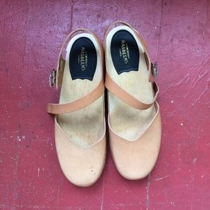 Swedish Hasbeens Nature Covered Low Clogs